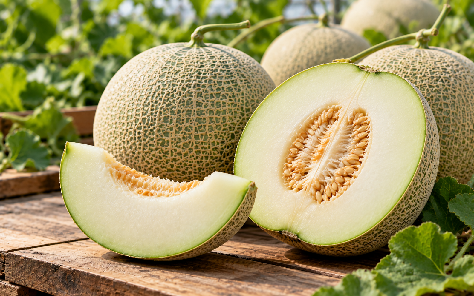 Melon segar berkualitas